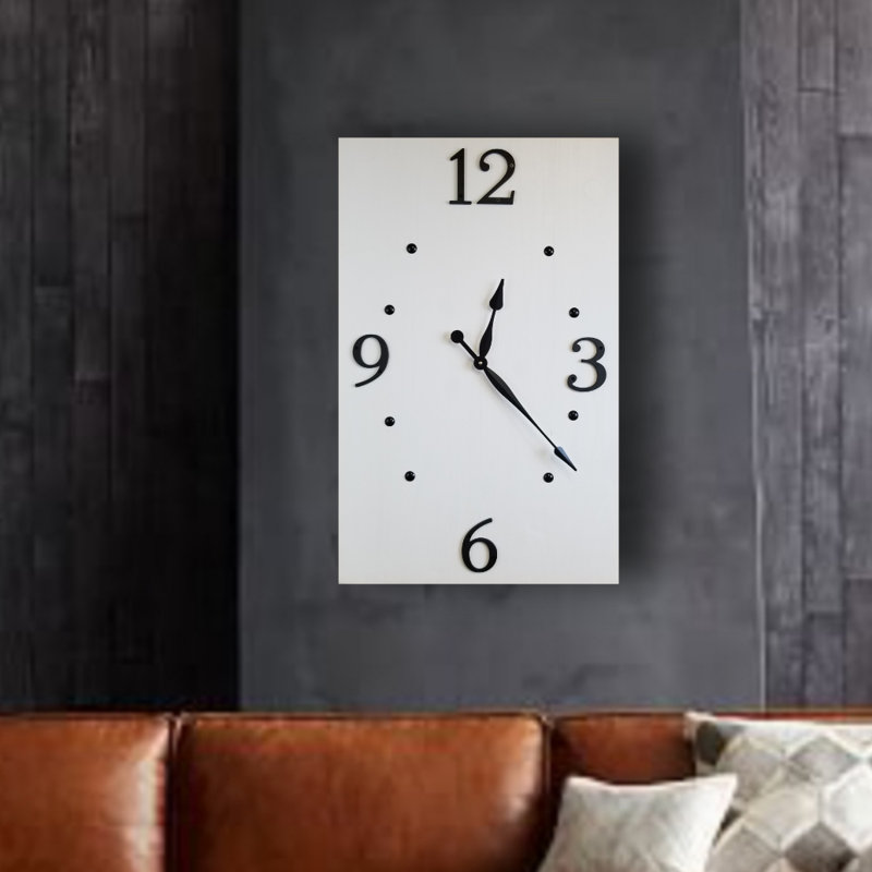 Beaudry Wood Wall Clock, Small
