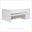 Lit de jour simple avec tiroirs et tablettes spacieux, pour une vie moderne et peu encombrante.-760726582-760726581
