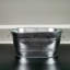 Galvanized Metal Ice Bucket Beverage Beer Drink Party Cooler Bucket Oval Planter Flower Arrangement