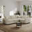 Ovaish 95.4'' Upholstered Sofa, Cloud Sofa, L Shaped Sectional Sofa Couch Modular Sofa for Living Room Office Apartment-523913983-512207445