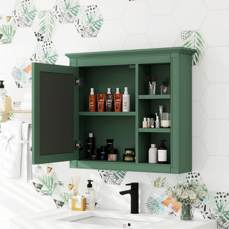 Armoire d'appoint Mekensie, Vert