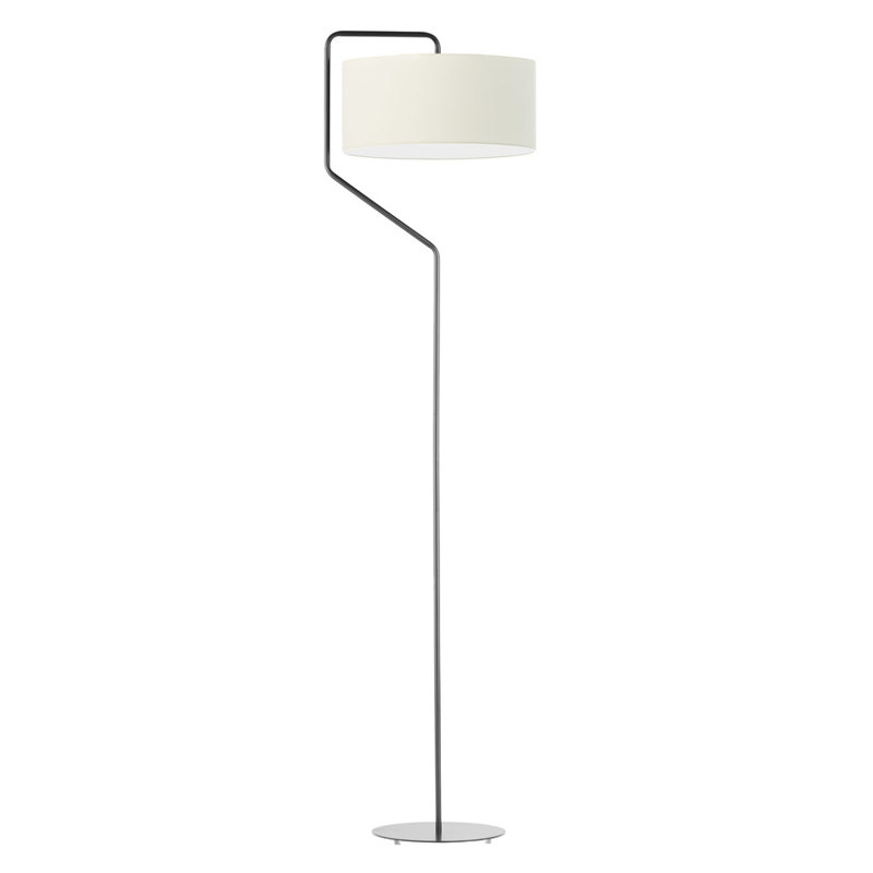 Eleanore 156cm Traditional Floor Lamp, Ecru