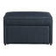 Repose-pieds de rangement Halsey bleu marine-1021256170