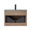 Ensemble de meuble-lavabo simple 30 po avec miroir Breckan