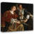 "Judith and Her Maidservant with the Head of Holofernes" by  Artemisia Gentileschi - Gallery Wrap Canvas Wall Art-1360380070
