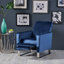 Fauteuil inclinable à pieds hauts en métal-314663494