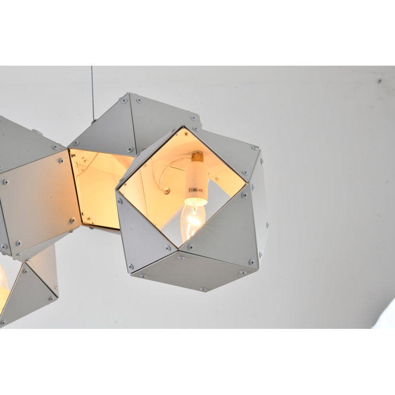 Lustre bloc 11 lumières Transitional