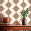 Desert Diamonds (Medium) | Intricate Geometric Wallpaper Double Roll-899371803