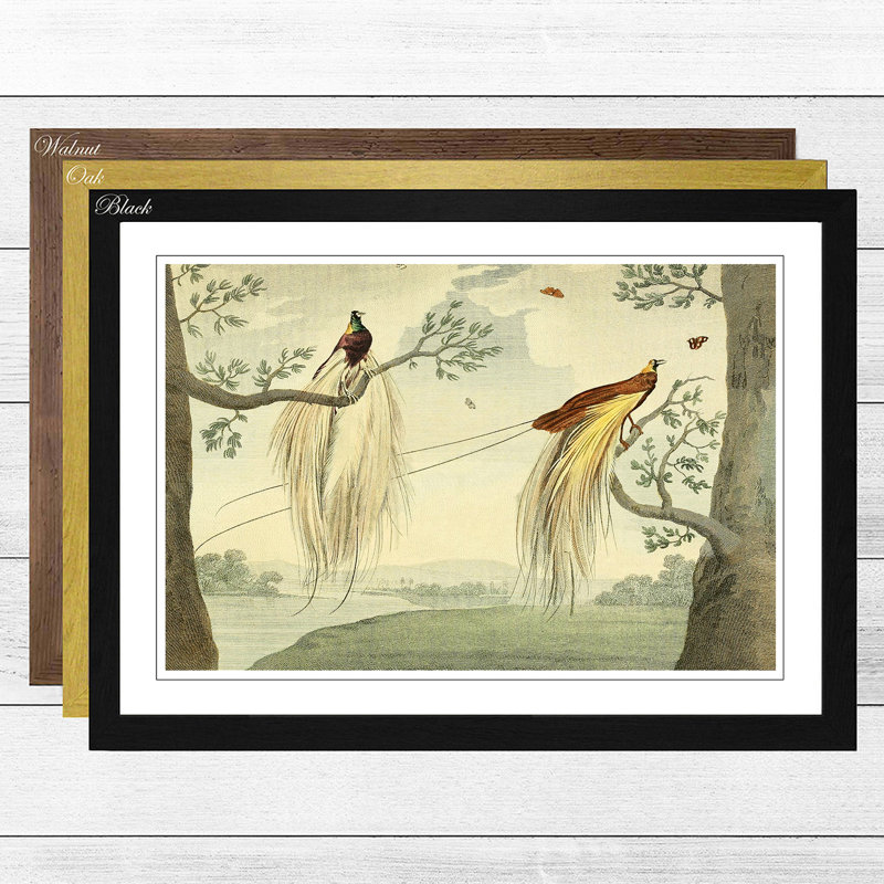 Single Picture Frame Painting, Oak