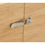Table extensible, table de salle à manger, table de bureau, table basse, pieds en métal, plateau en panneau de fibres à densité moyenne-86857697-86857698