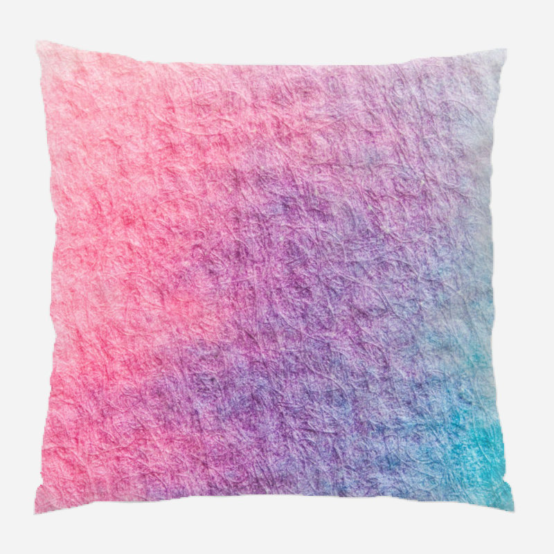 Coussin watercolour Byxbee, Microsuède, Intérieur