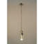 Lustre suspendu avec chaîne en métal léger-91857799-91857800-91857801