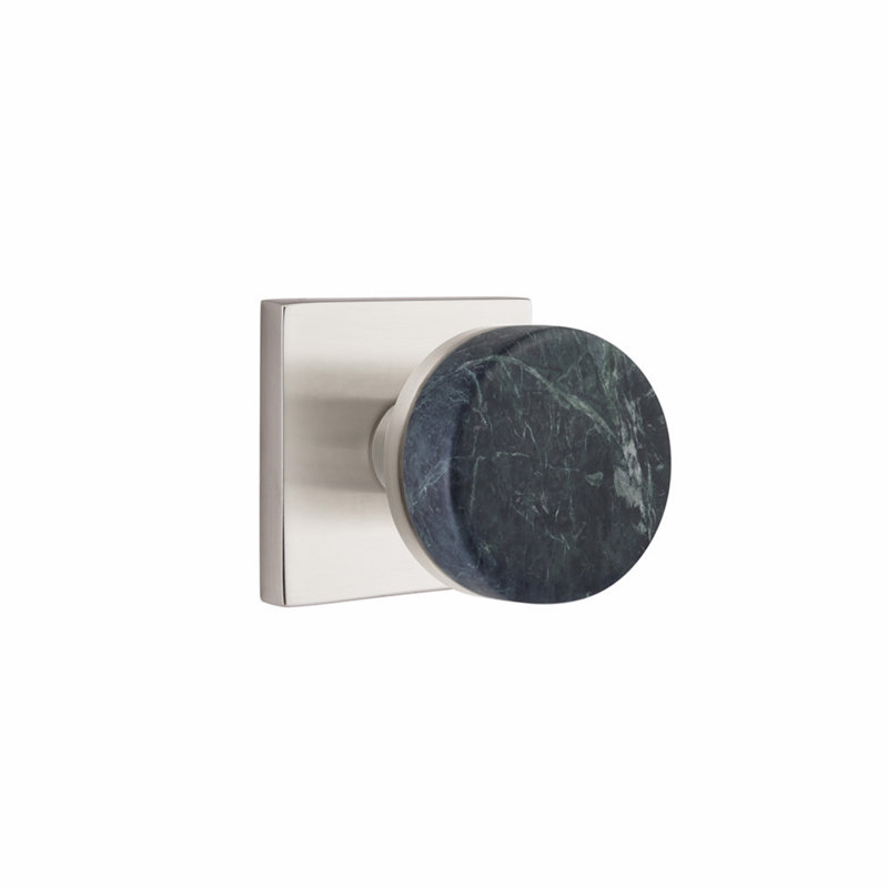 Select 2.25'' Diameter Round Knob, Passage (Hall & Closet), Satin Nickel