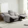 Gia 87.8'' Square Arms Power Reclining Sofa with USB Port