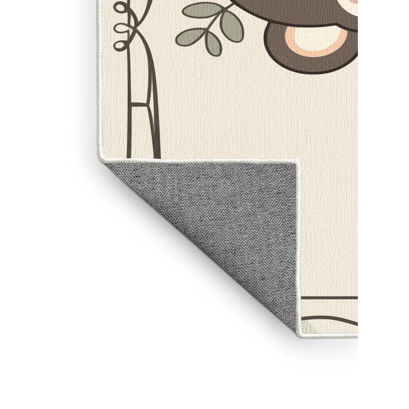 Tapis pour enfants East Urban Home, Tapis de couloir 2 pi x 4 pi