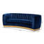 3 Seater Velvet Sofa