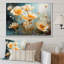 «Peach Buttercups Romantic Impression III», reproduction d'art sur toile-137741575-137741578