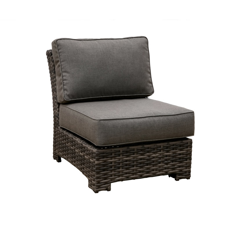 Donley 6 - Person Patio Conversation Set with Cushions, Gray