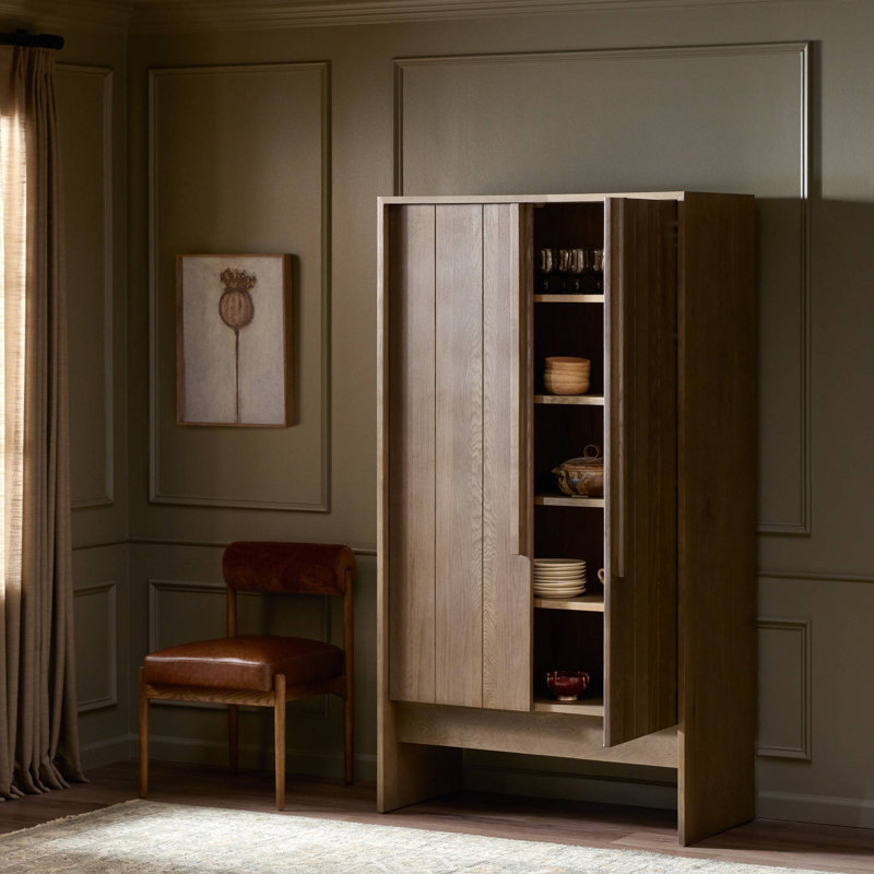 Elgin Cabinet-Brushed Dark Brown, Brushed Dark Brown