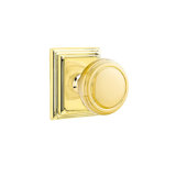 Privacy Norwich Knob with Wilshire Rose
