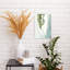 Coastal Homes On Green Hills Serene Tranquil Abstract Coastal Wall Art Print 1 Piece Wrapped Canvas Wall Art-761432977
