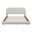 Lit plateforme en tissu d'ameublement Teddy-475627903