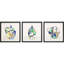 Vase Picasso - ensemble de 3 cadres photo