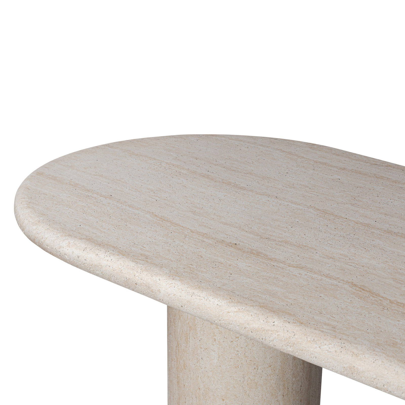 102.25'' Concrete Outdoor Dining Table