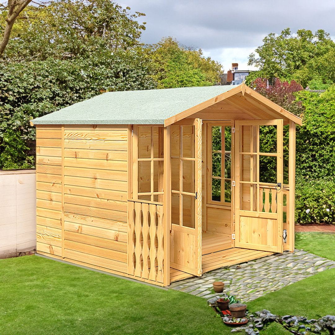 Delmora 8 x 8 Ft. Summer House with Veranda