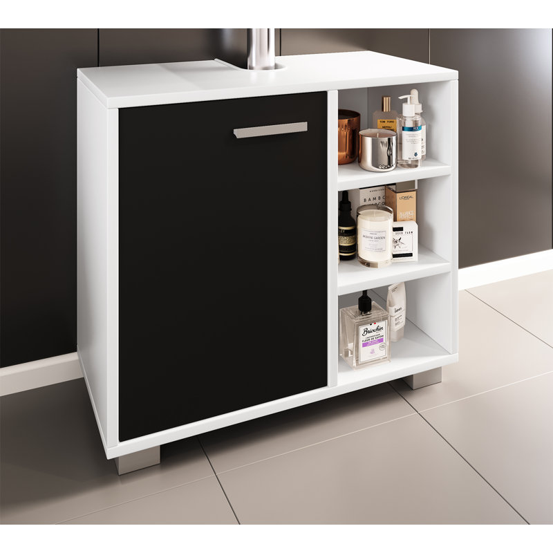 Sarriah Bathroom Storage, Matt black