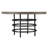 Hekman Furniture Sedona Round Solid Mango Wood Dining Table in Grey Sedona