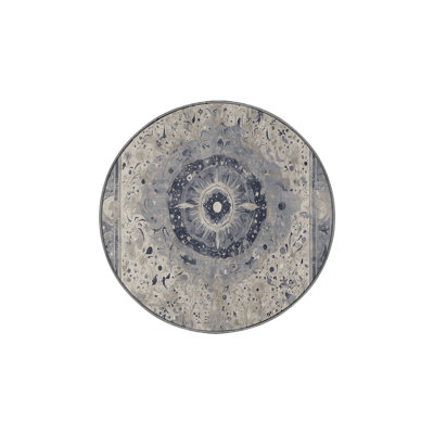 Machine Washable Gray Area Rug