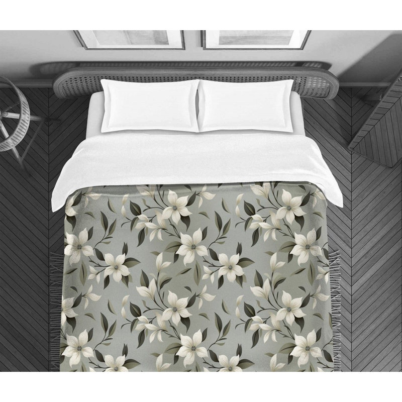 Floral Anqunette Comforter, Twin Comforter