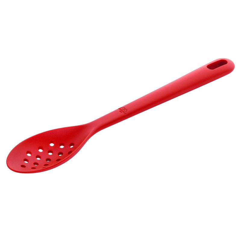 Cuillère à écumer Rosso, 31 cm, silicone, Rouge, 12 po