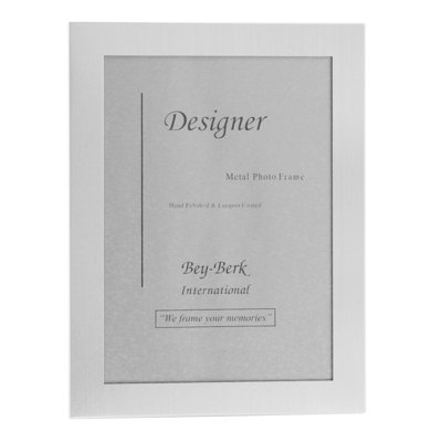 Ashbaugh Silver Metal Matte Picture Frame