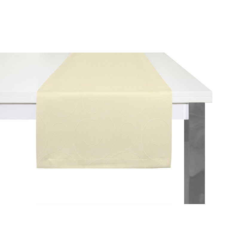 Marreco Rectangle Floral Tablecloth, 130cm W x 190cm L, Beige