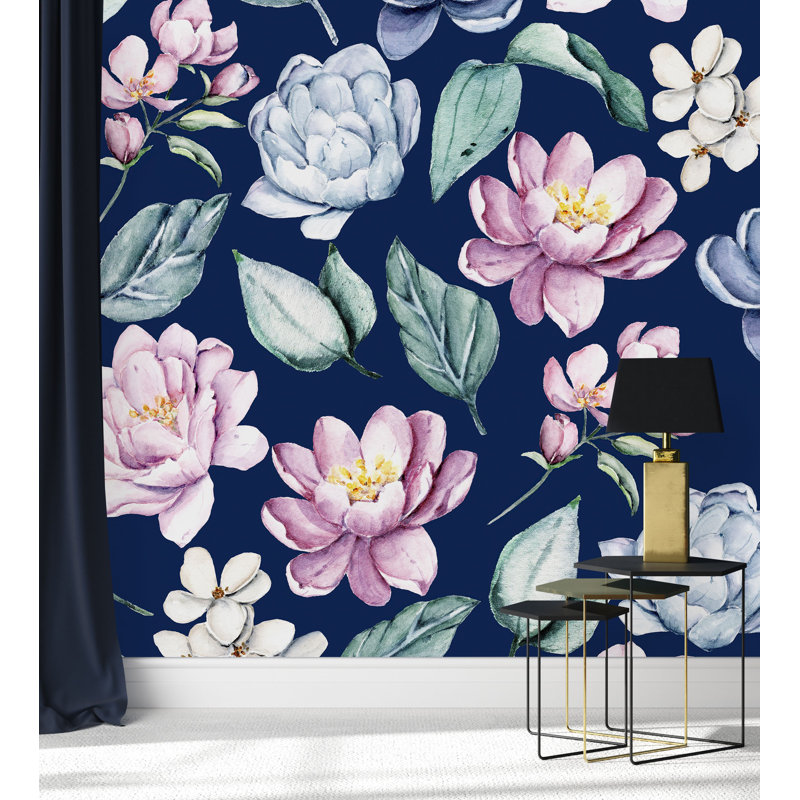 Murale fleurs, L 100 po x L 100 po
