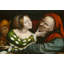 "Ill-Matched Lovers" par Quentin Massys - Toile tendue avec châssis-2086849624