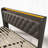 Upholstered Storage Bed With LED and Charging Outlets-1014061600-1022141208