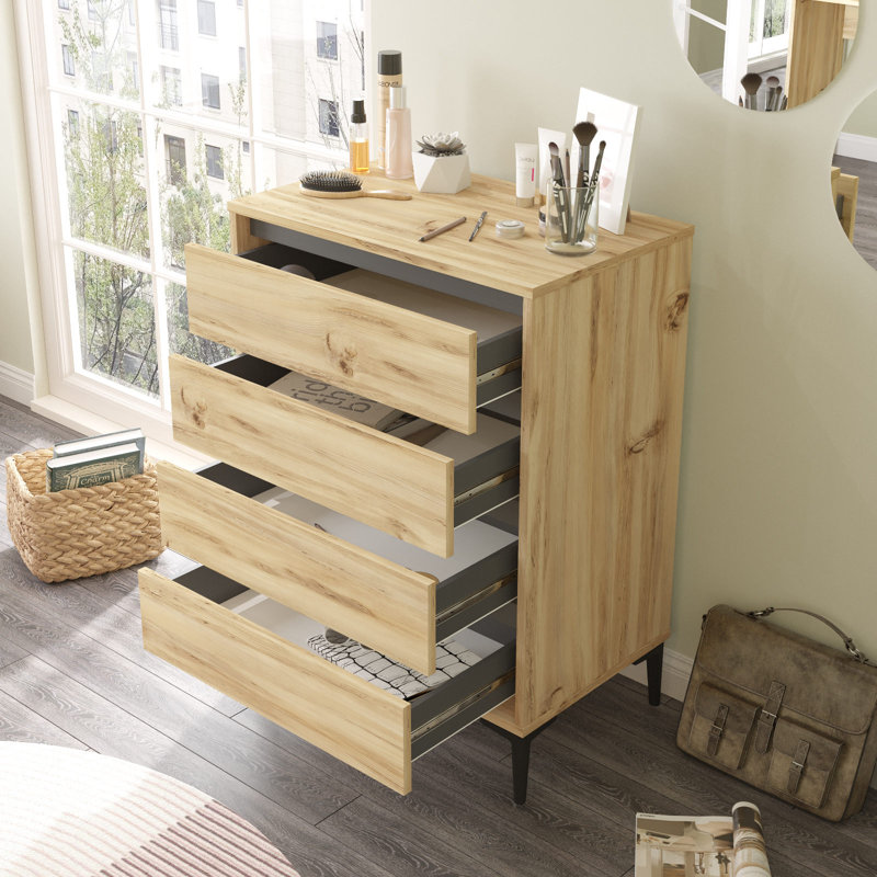 Dresser, Naturel/noir