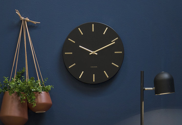 The Wall Clock Charm