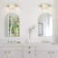 Éclairage pour meuble-lavabo à 2 lumières DEL-271570420