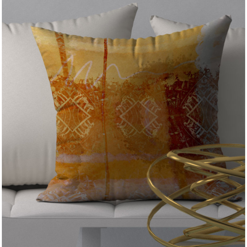 Housse et insert de coussin populaire populaire, 18" x 18"