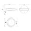 Blanco 1 - Light LED Bath Sconce-77452351