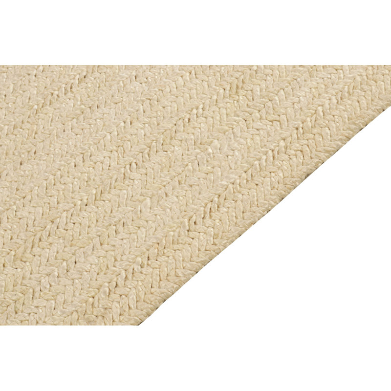 Wool Area Rug in White