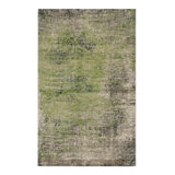 Hand Woven Cotton and Wool Area Rug