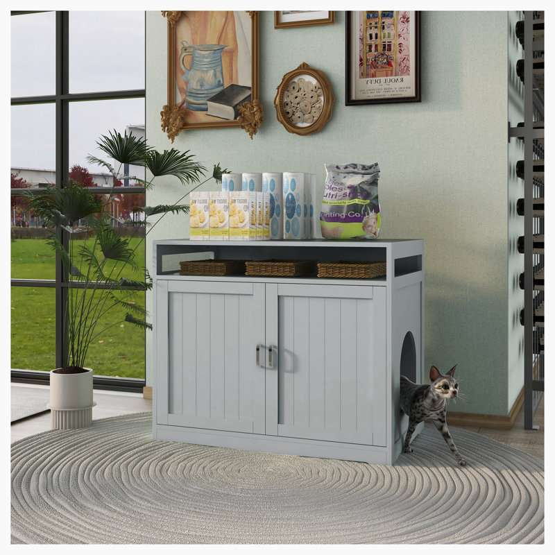 Irlee Accent Cabinet, Gray