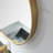 Kaliea Metal Flat Wall Mirror-50402111-50402109