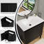 Base de meuble-lavabo de style Shaker de 24 po, 30 po et 36 po seulement, autoportante ou murale avec portes doubles et tablette réglable - Conception à fermeture en douceur et verticale (lavabo non inclus)-754736162-754736161