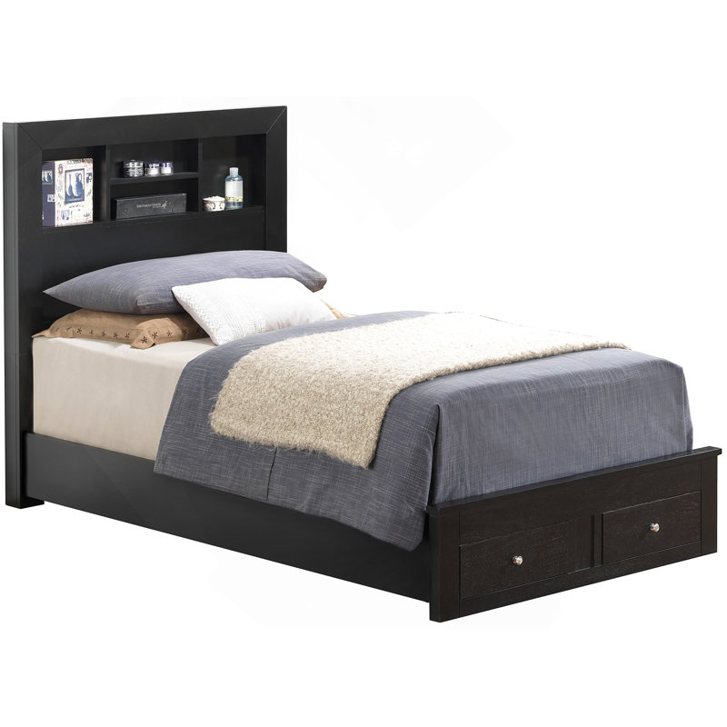 Luxurious Storage Bed For Ultimate Comfort And Functionality, Queen, Black
